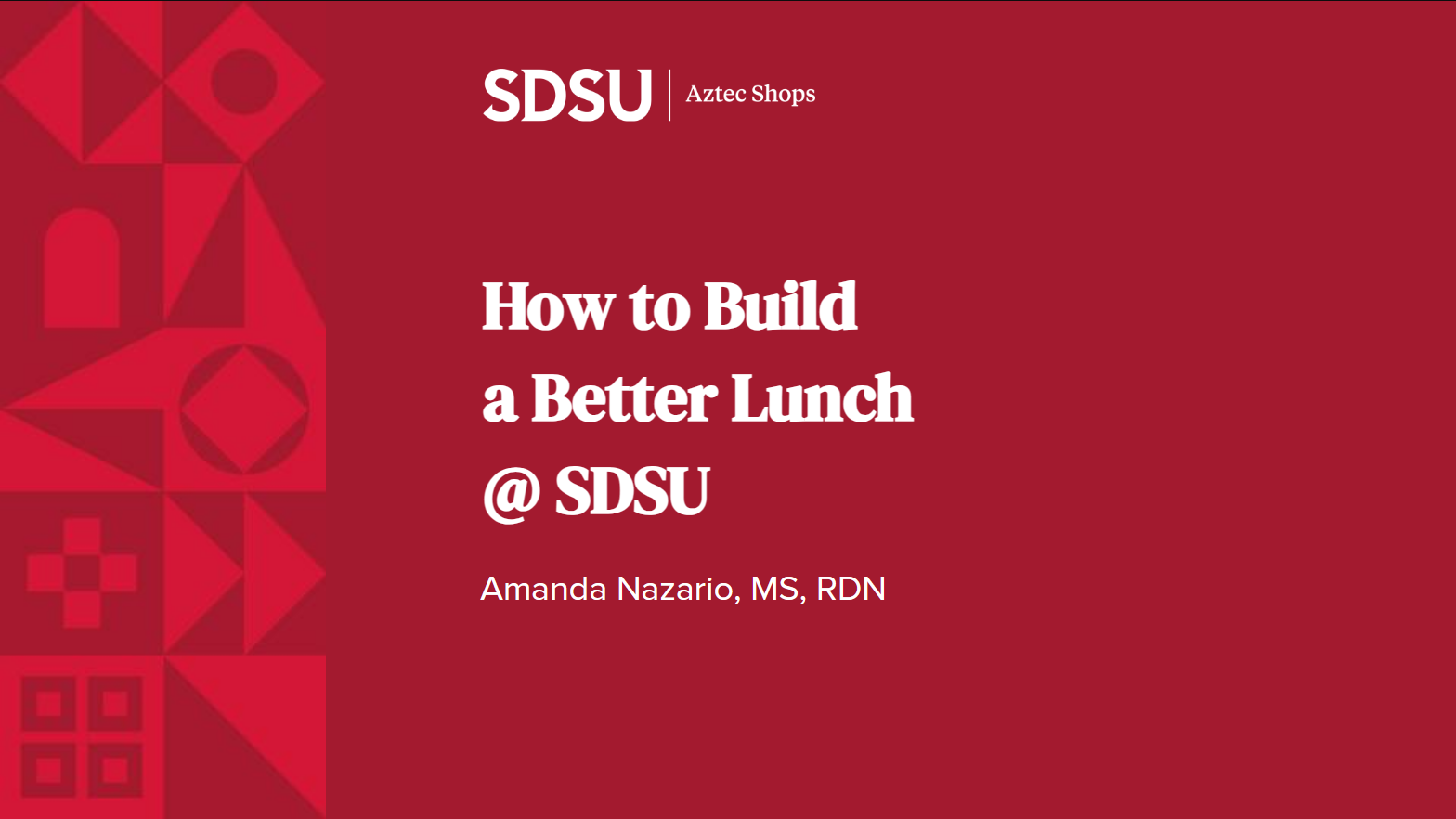How to Build a Better Lunch